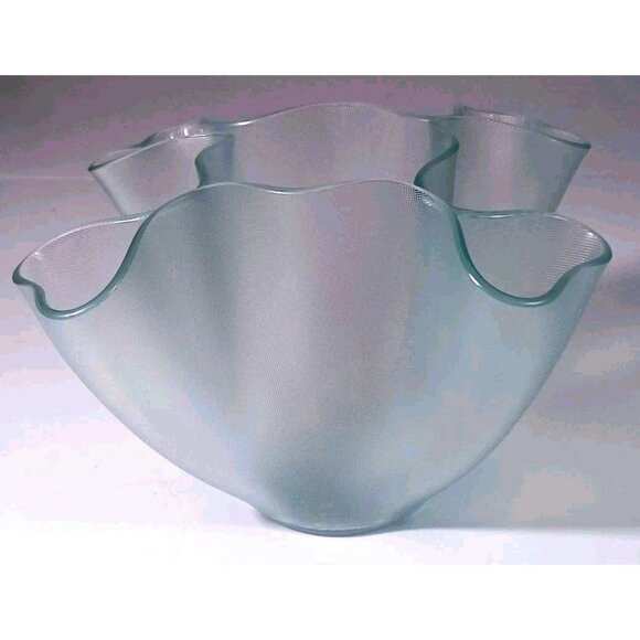 Mouth-Blown CARTOCIO Vase Fontana by Pietro Chiesa 1932 Italy large Size - Picture 4 of 16